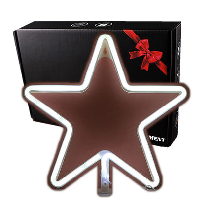 Neon LED Gwiazda na ścianę – zdjęcie produktu
