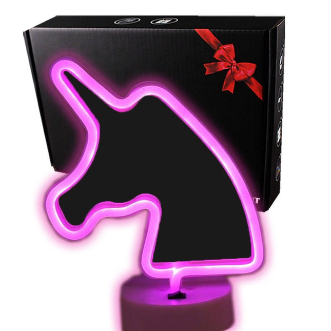 Neon LED Jednorożec na ścianę – USB – zdjęcie produktu