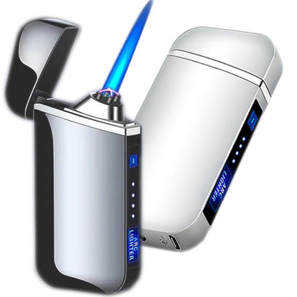 Zapalniczka plazmowa Premium USB – srebrna – zdjęcie produktu