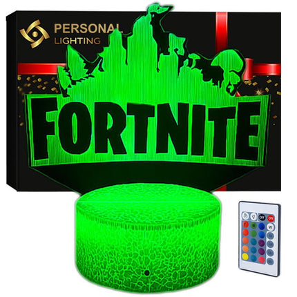 Lampka nocna LED 3D Fortnite – pilot, 16 kolorów, USB – zdjęcie produktu