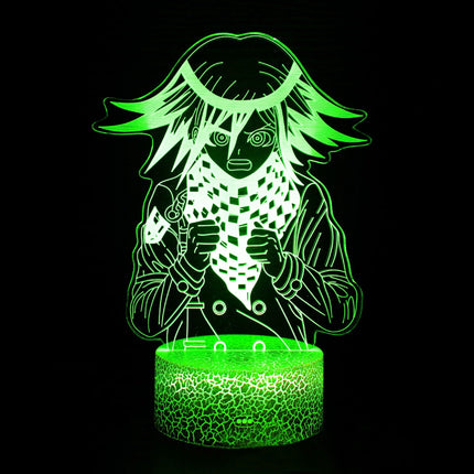 Lampka nocna LED 3D Kokichi Oma – pilot, USB – zdjęcie produktu