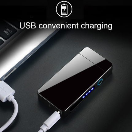 Zapalniczka plazmowa USB dotykowa – czarna – zdjęcie produktu