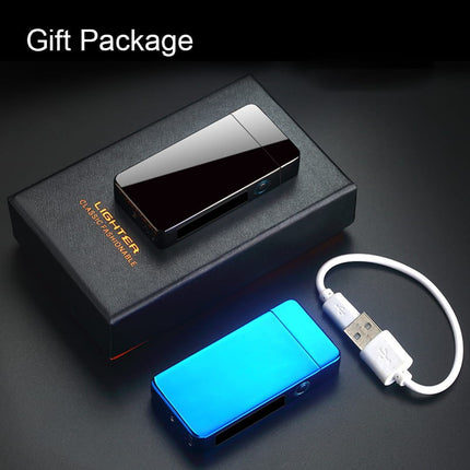 Zapalniczka plazmowa USB dotykowa – czarna – zdjęcie produktu