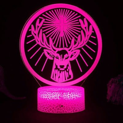Lampka nocna LED 3D Jägermeister – pilot – zdjęcie produktu