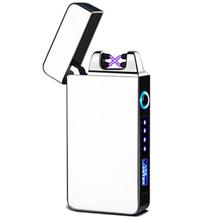 Zapalniczka plazmowa USB dotykowa – srebrna – zdjęcie produktu