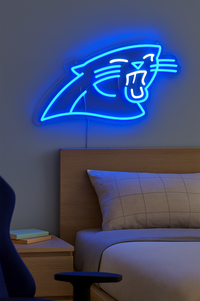 Neon LED Pantera na ścianę – USB – zdjęcie produktu