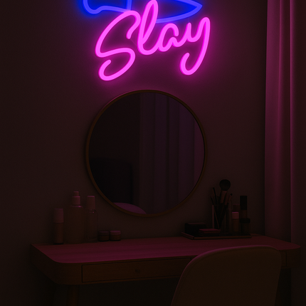 Neon LED Jesteś niesamowita na ścianę – USB/baterie – zdjęcie produktu