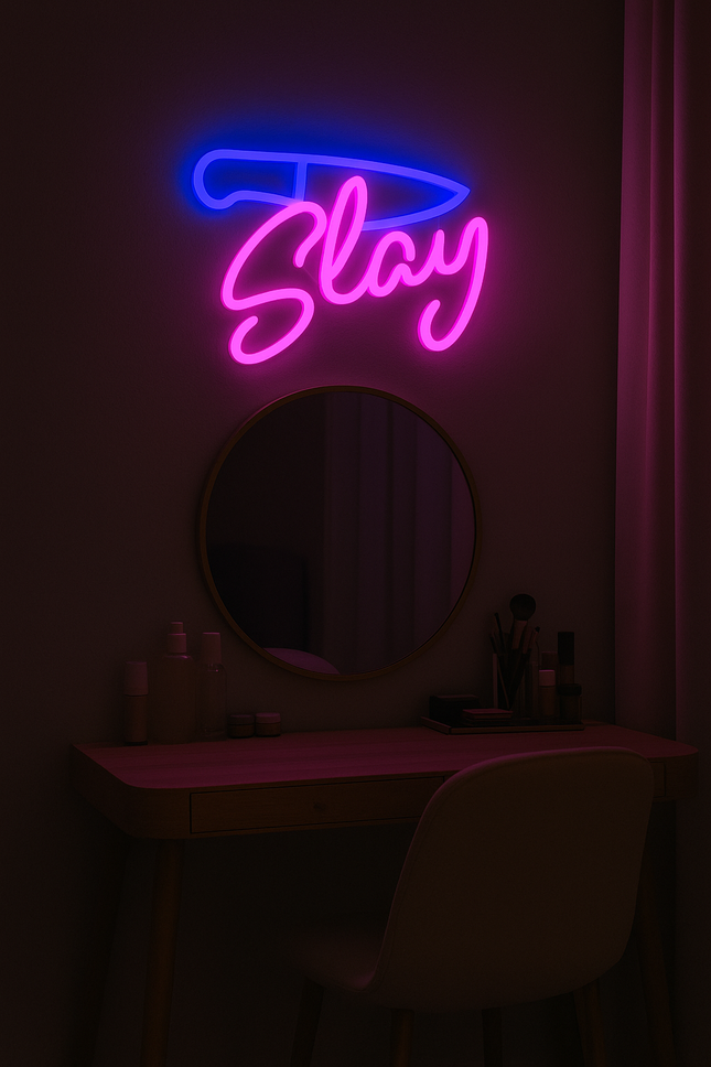 Neon LED Jesteś niesamowita na ścianę – USB/baterie – zdjęcie produktu
