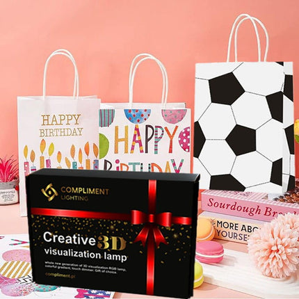 Lampka nocna LED 3D FC Barcelona z nadrukiem – pilot, 16 kolorów, USB – zdjęcie produktu