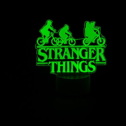 Lampka nocna LED 3D Stranger Things – pilot, 16 kolorów, USB – zdjęcie produktu