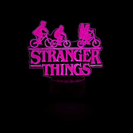 Lampka nocna LED 3D Stranger Things – pilot, 16 kolorów, USB – zdjęcie produktu