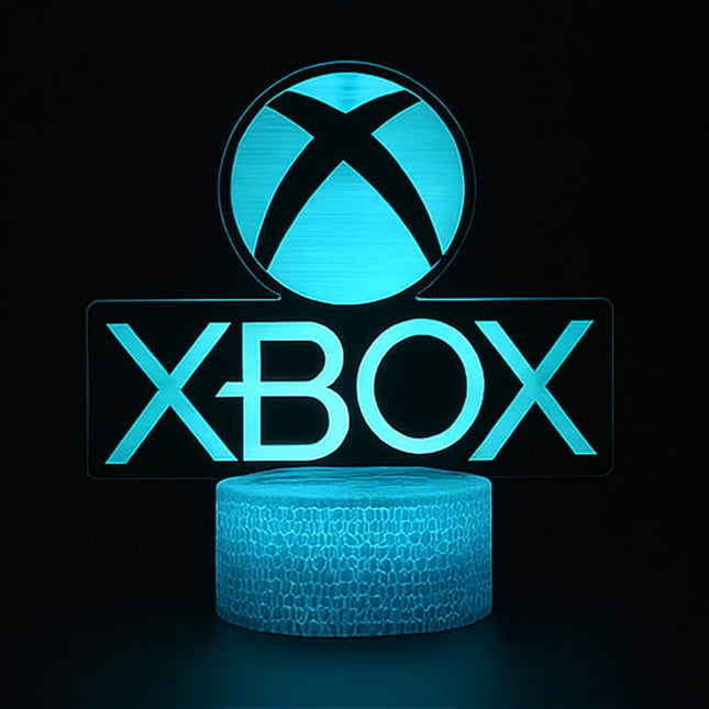 Lampka nocna LED 3D PlayStation i Xbox – pilot, 16 kolorów, USB – zdjęcie produktu