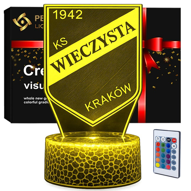 Lampka nocna LED 3D Wieczysta Kraków – USB