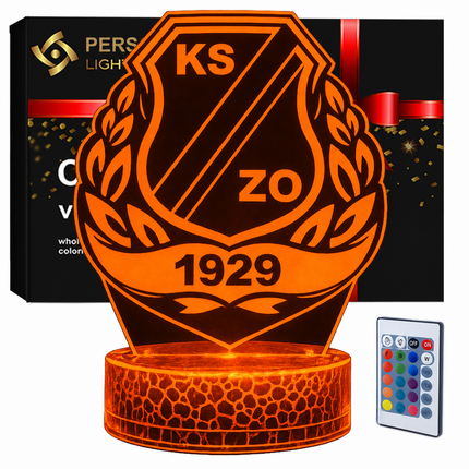 Lampka nocna LED 3D KSZO Ostrowiec Świętokrzyski – USB
