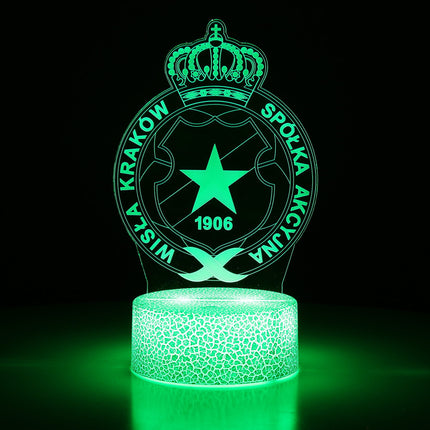 Lampka nocna LED 3D Wisła Kraków